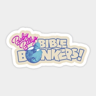 Baby Billy's Bible Bonkers Retro Sticker